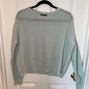 Medium light blue sweater